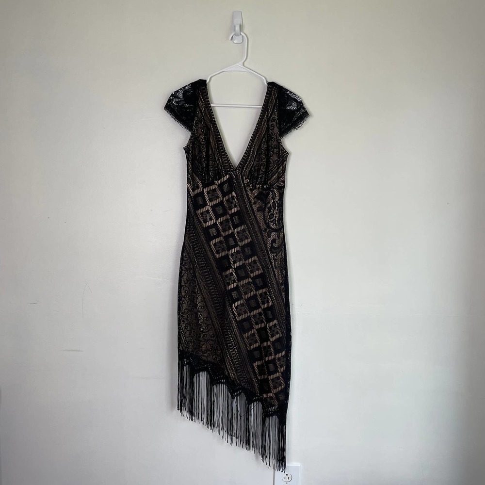 Moda International Vintage Y2K lace style dress with under slip (12) - Picture 1 of 6